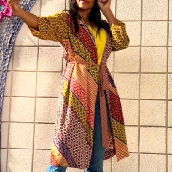 Like new Cabi kimono style full length top - Picture 3 of 14